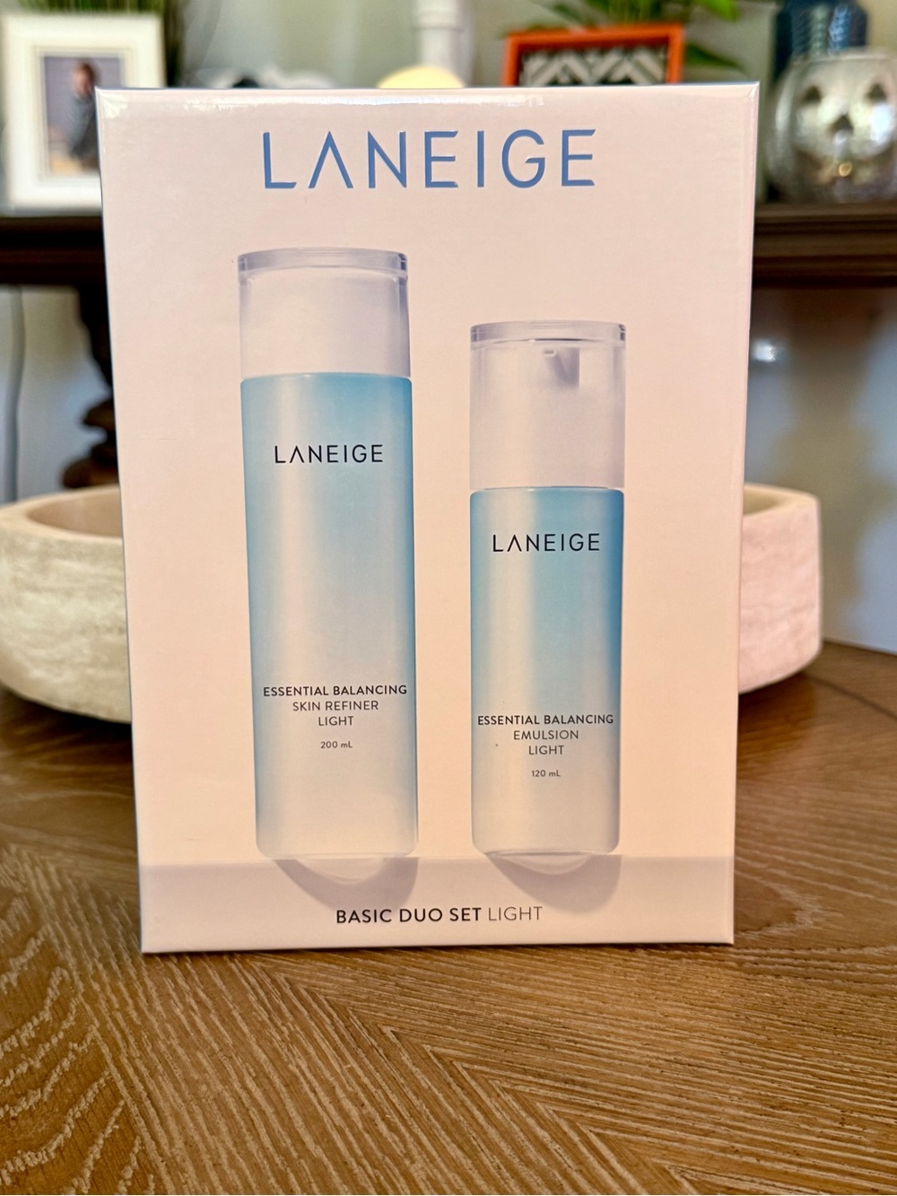 LANEIGE Light Blue Essential Balancing Basic Duo Set